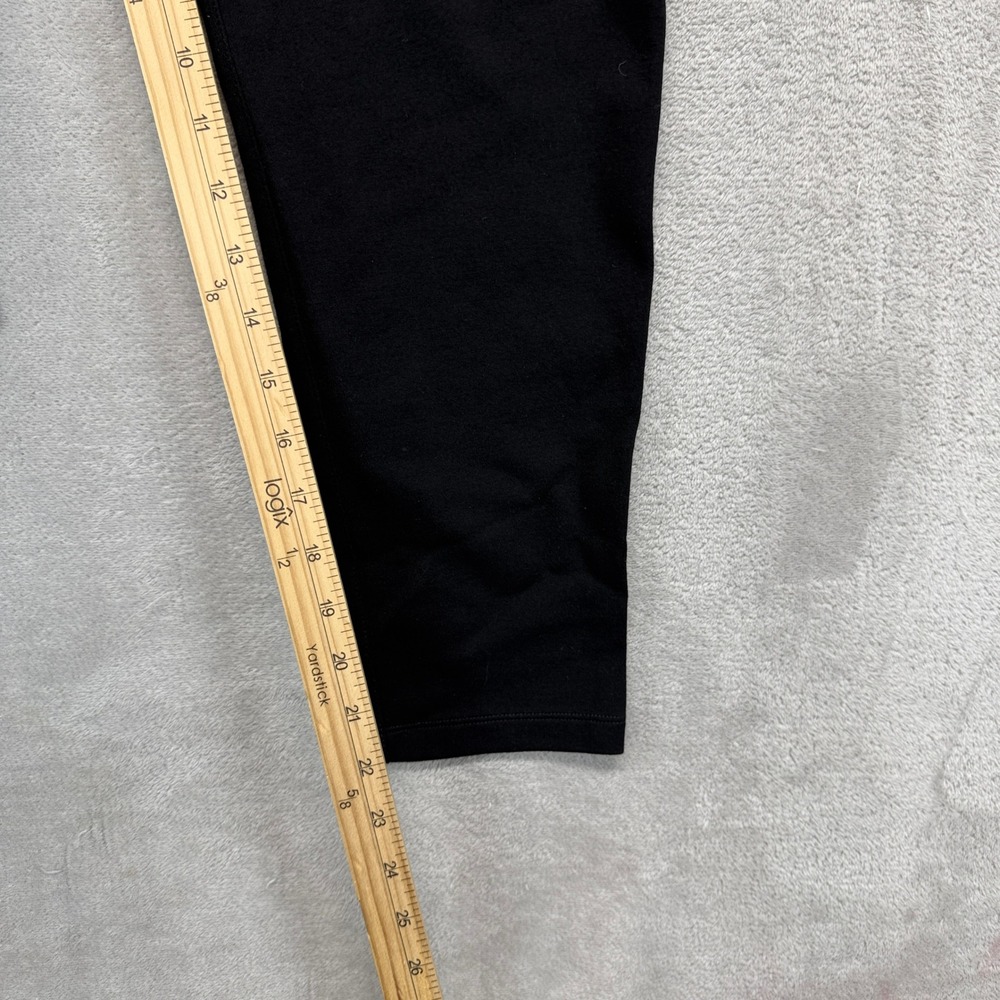 Betabrand Pants Women's XL Petite Dress Yoga Pants Black Tapered Leg Trousers - Picture 6 of 10